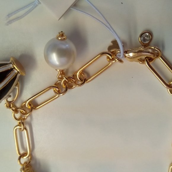 Kate Spade New Teacup and Pearl Charm Bracelet - Picture 4 of 5